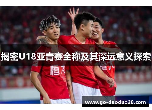 揭密U18亚青赛全称及其深远意义探索